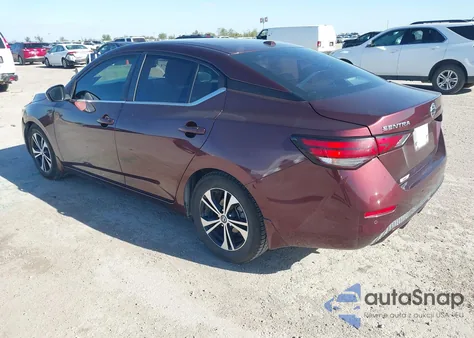 2021 Nissan Sentra Sv Xtronic Cvt from USA, damaged, VIN 3N1AB8CV4MY222303